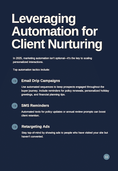 2025 Insurance Marketing Plan Automation Preview small