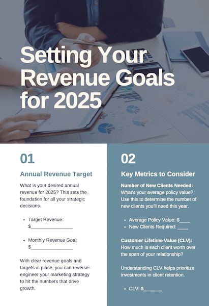 2025 Insurance Marketing Plan Revenue Preview small